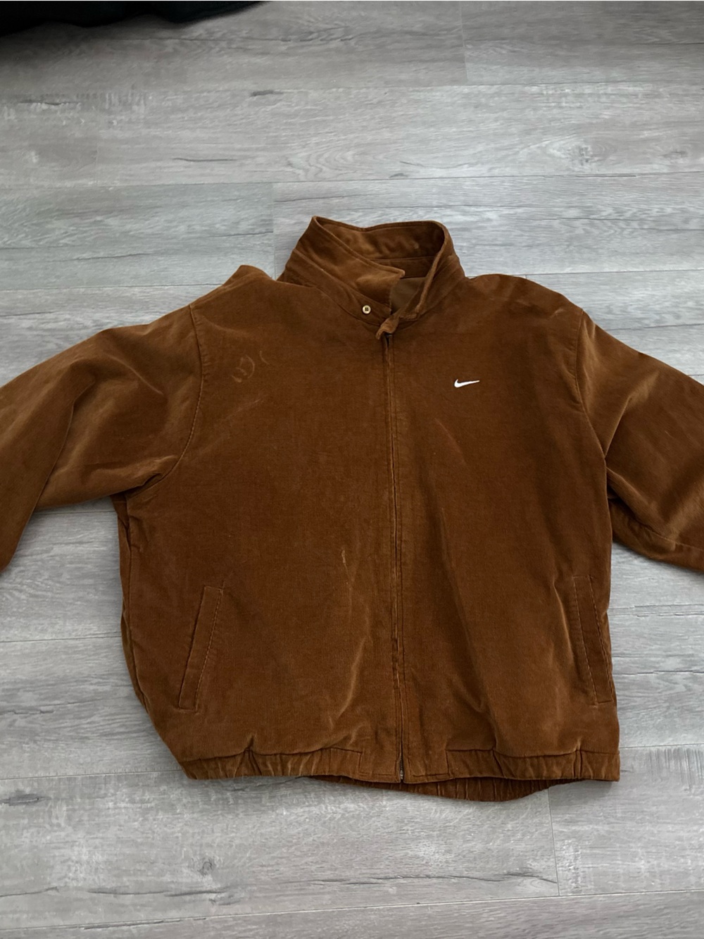 Nike Men's Brown Corduroy Jacket
